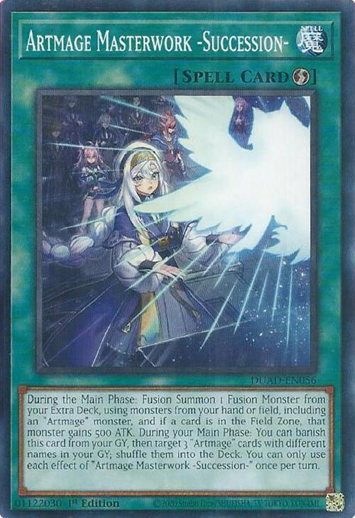 Artmage Masterwork -Succession- [DUAD-EN056] Common | Shuffle n Cut Hobbies & Games