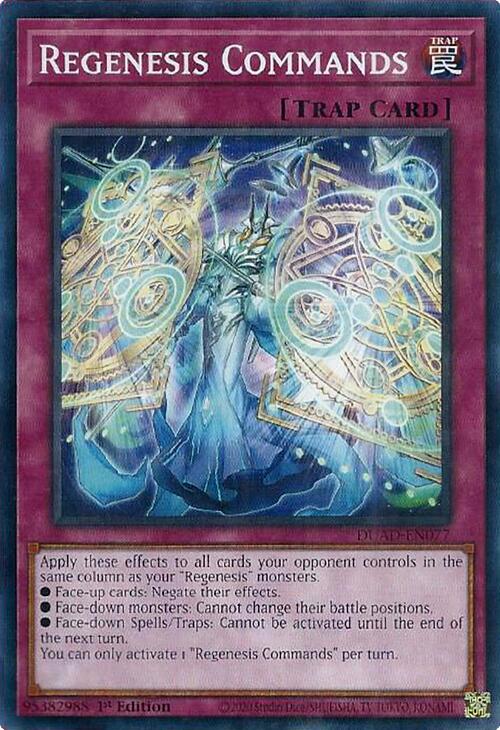 Regenesis Commands [DUAD-EN077] Common | Shuffle n Cut Hobbies & Games