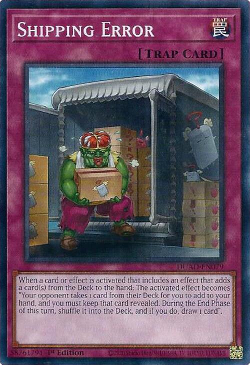 Shipping Error [DUAD-EN079] Common | Shuffle n Cut Hobbies & Games