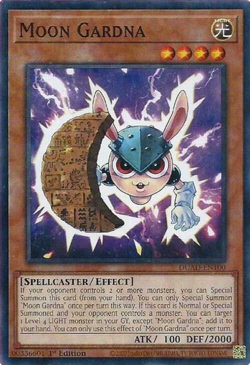 Moon Gardna [DUAD-EN100] Common | Shuffle n Cut Hobbies & Games
