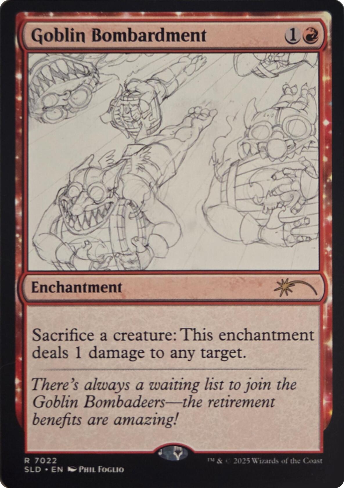 Goblin Bombardment (7022) [Secret Lair Drop Series] | Shuffle n Cut Hobbies & Games