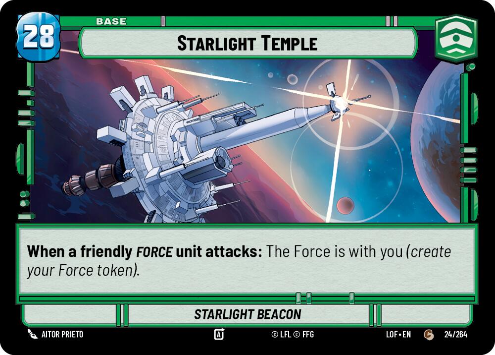Starlight Temple // Force (024/264 // T03/T03) (024/264 // T03/T03) [Legends of the Force] | Shuffle n Cut Hobbies & Games