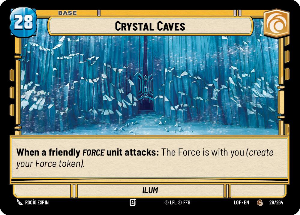 Crystal Caves // Force (029/264 // T03/T03) (029/264 // T03/T03) [Legends of the Force] | Shuffle n Cut Hobbies & Games
