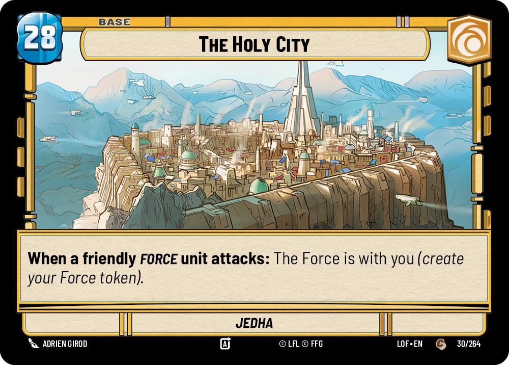 The Holy City // Experience (030/264 // T01/T03) (030/264 // T01/T03) [Legends of the Force] | Shuffle n Cut Hobbies & Games