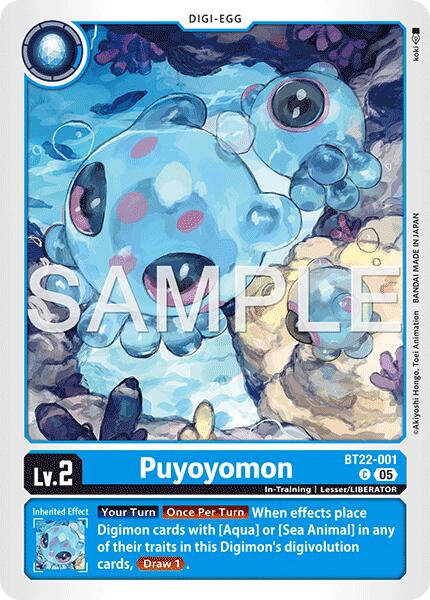 Puyoyomon [BT22-001] [Cyber Eden] | Shuffle n Cut Hobbies & Games