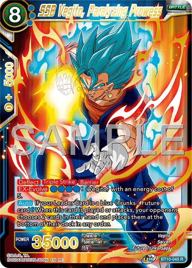 SSB Vegito, Paralyzing Prowess (Reprint) (BT10-045) [Premium Anniversary Box 2025] | Shuffle n Cut Hobbies & Games