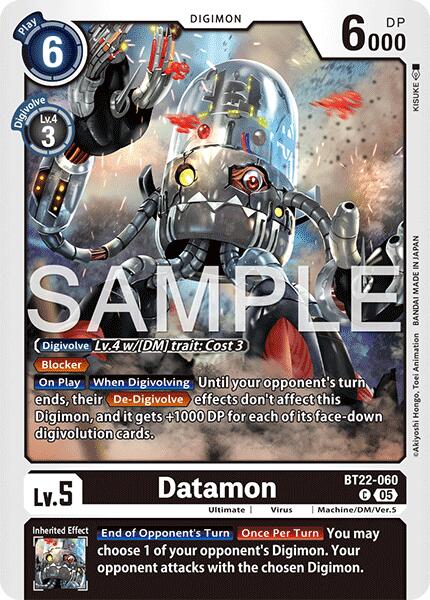 Datamon [BT22-060] [Cyber Eden] | Shuffle n Cut Hobbies & Games