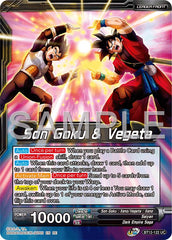 Son Goku & Vegeta // Gogeta, Fateful Fusion (Reprint) (BT12-122) [Premium Anniversary Box 2025] | Shuffle n Cut Hobbies & Games