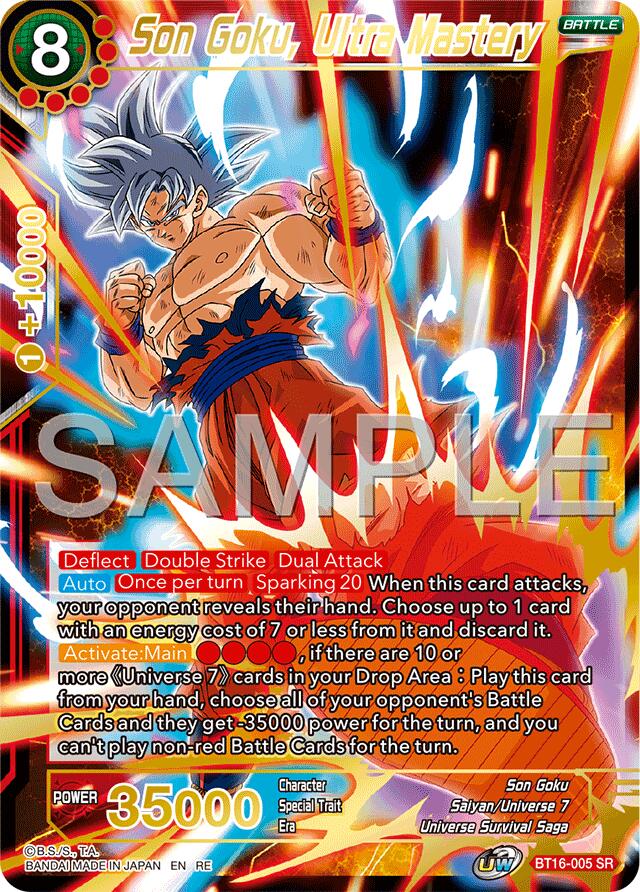 Son Goku, Ultra Mastery (Reprint) (BT16-005) [Premium Anniversary Box 2025] | Shuffle n Cut Hobbies & Games