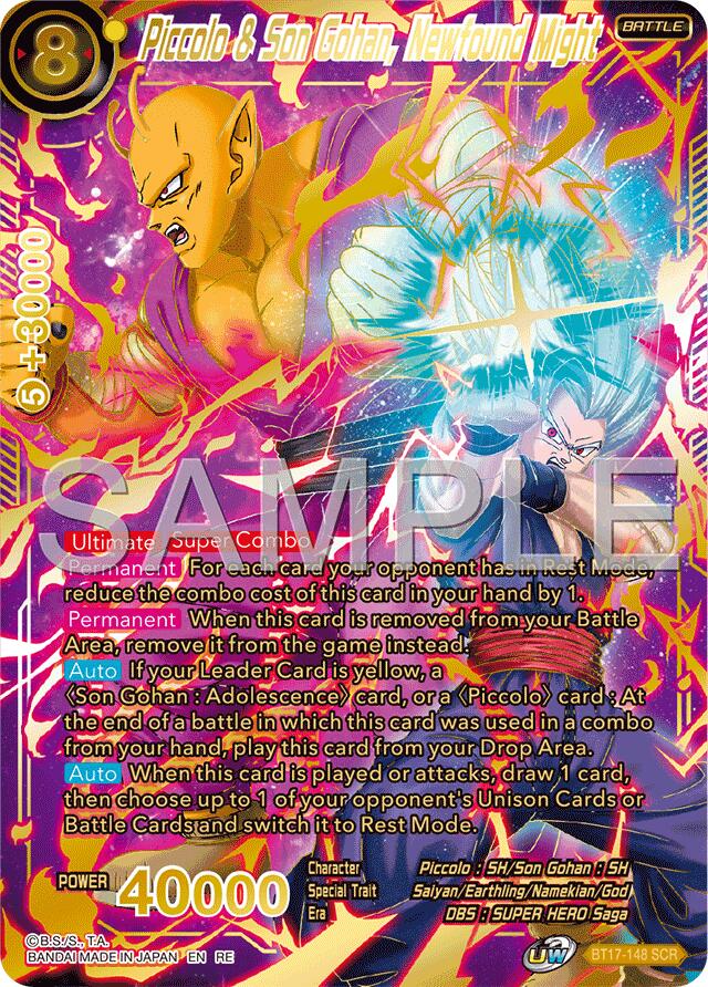 Piccolo & Son Gohan, Newfound Might (Alternate Art) (BT17-148) [Premium Anniversary Box 2025] | Shuffle n Cut Hobbies & Games