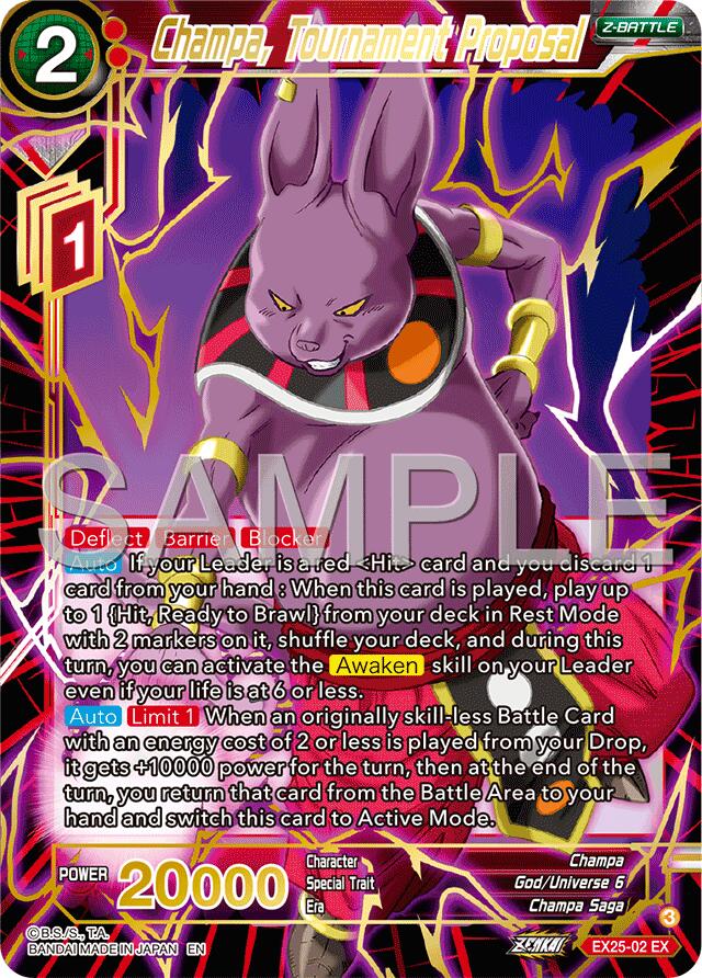Champa, Tournament Proposal (EX25-02) [Premium Anniversary Box 2025] | Shuffle n Cut Hobbies & Games