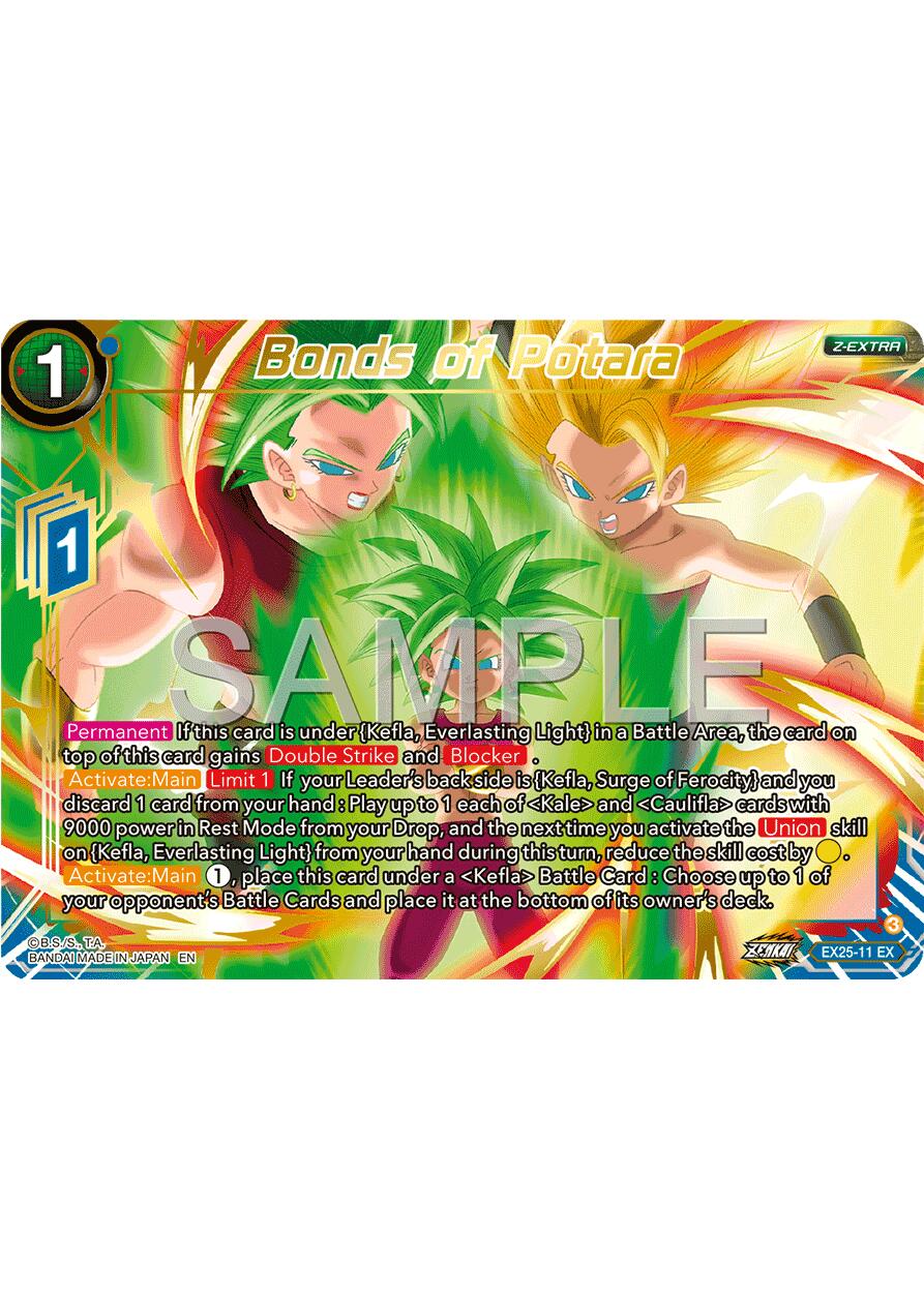Bonds of Potara (EX25-11) [Premium Anniversary Box 2025] | Shuffle n Cut Hobbies & Games