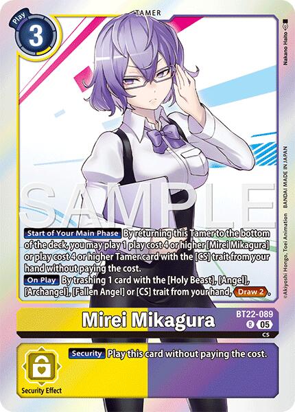 Mirei Mikagura [BT22-089] [Cyber Eden] | Shuffle n Cut Hobbies & Games