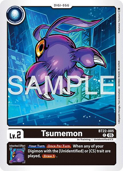 Tsumemon [BT22-005] [Cyber Eden] | Shuffle n Cut Hobbies & Games