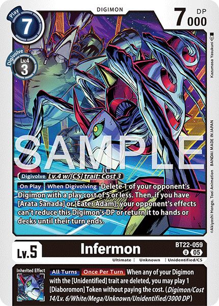 Infermon [BT22-059] [Cyber Eden] | Shuffle n Cut Hobbies & Games
