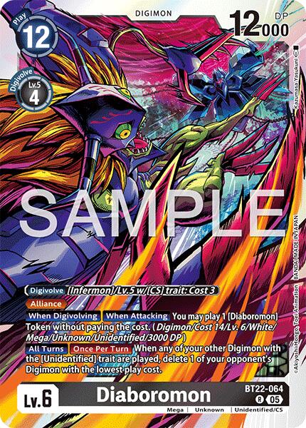 Diaboromon [BT22-064] [Cyber Eden] | Shuffle n Cut Hobbies & Games