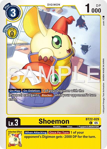 Shoemon [BT22-029] [Cyber Eden] | Shuffle n Cut Hobbies & Games