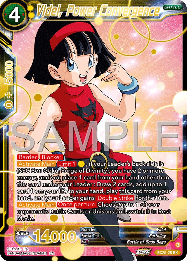 Videl, Power Convergence (EX25-28) [Premium Anniversary Box 2025] | Shuffle n Cut Hobbies & Games