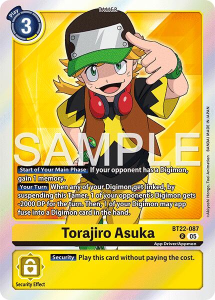 Torajiro Asuka [BT22-087] [Cyber Eden] | Shuffle n Cut Hobbies & Games