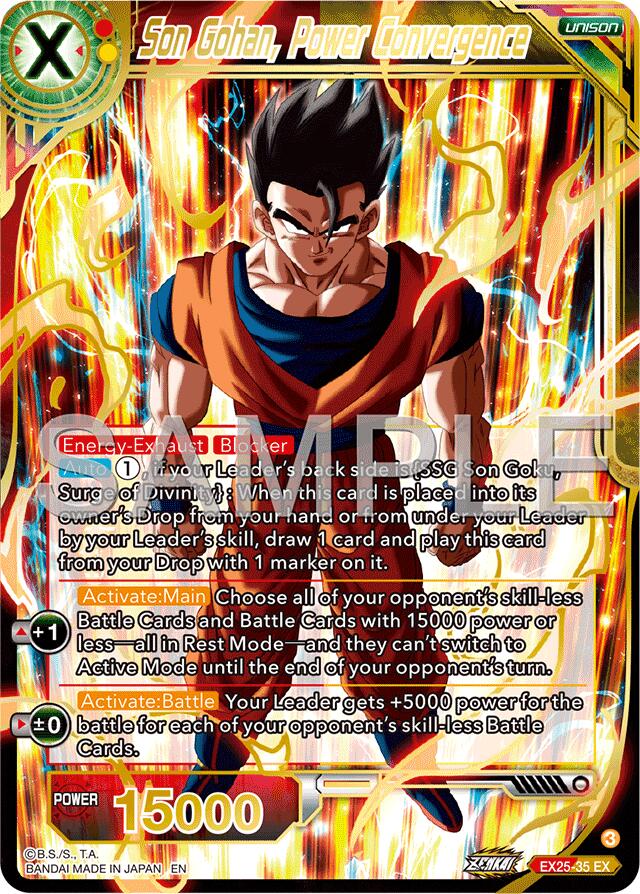Son Gohan, Power Convergence (EX25-35) [Premium Anniversary Box 2025] | Shuffle n Cut Hobbies & Games