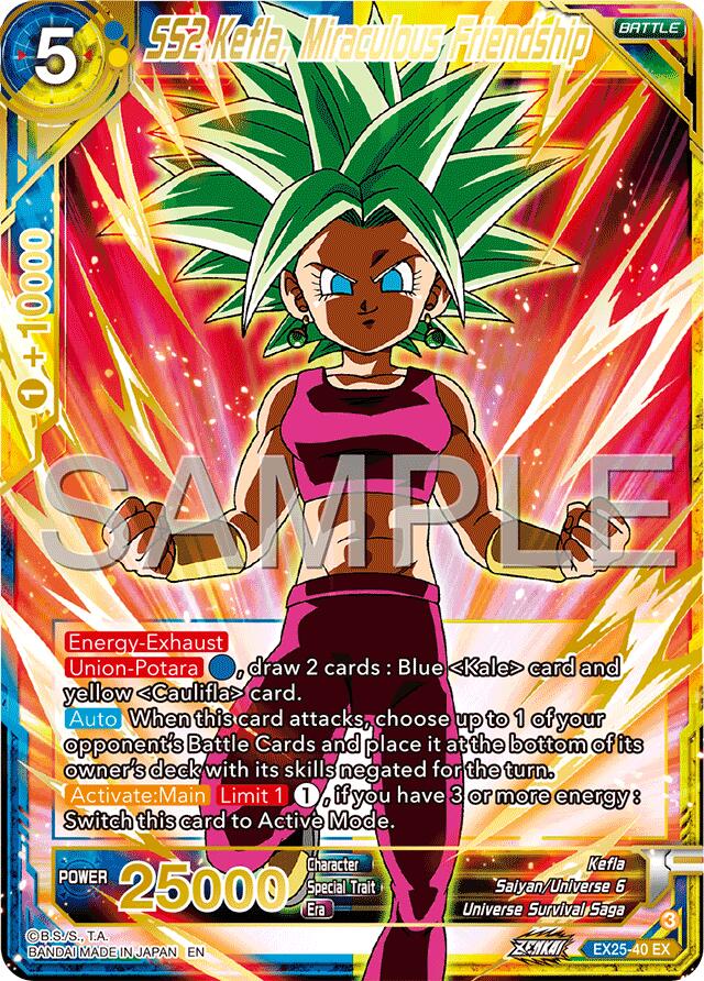 SS2 Kefla, Miraculous Friendship (EX25-40) [Premium Anniversary Box 2025] | Shuffle n Cut Hobbies & Games