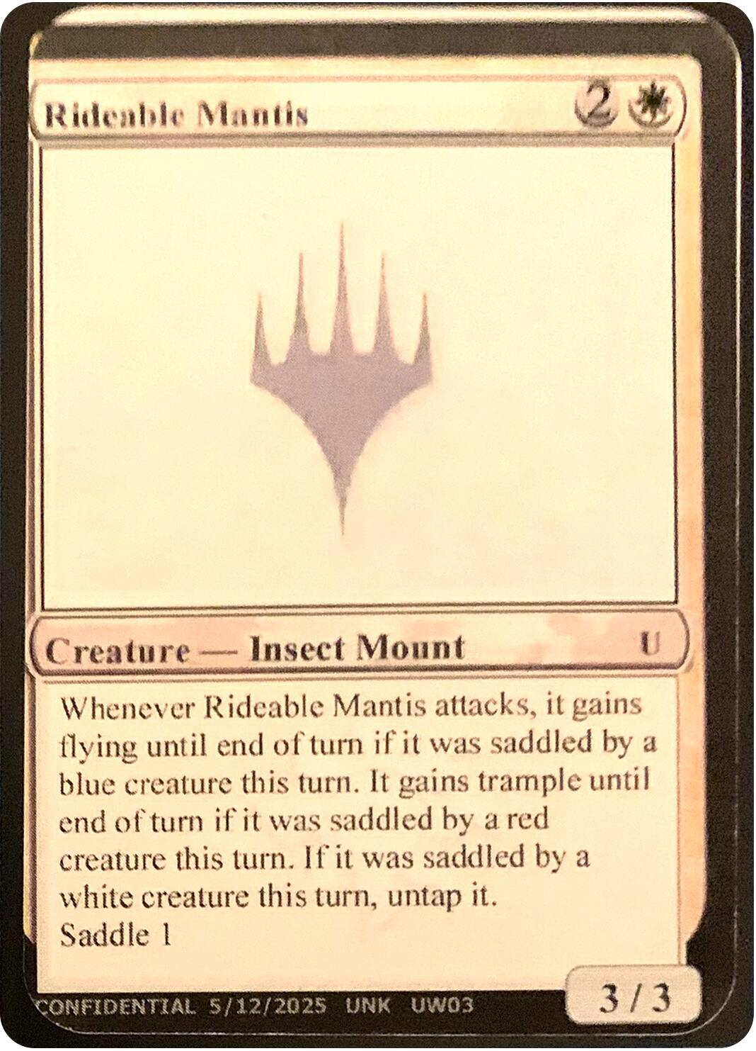 Rideable Mantis [Unknown Event] | Shuffle n Cut Hobbies & Games
