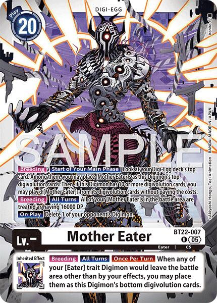 Mother Eater [BT22-007] [Cyber Eden] | Shuffle n Cut Hobbies & Games