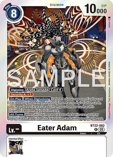 Eater Adam [BT22-082] [Cyber Eden] | Shuffle n Cut Hobbies & Games