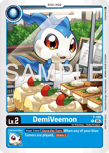 DemiVeemon [P-188] (Store Tournament 2025 Vol.3 Participation Pack) [Promotional Cards] | Shuffle n Cut Hobbies & Games