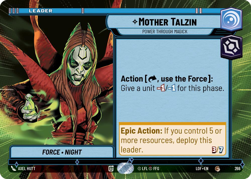 Mother Talzin - Power Through Magick (266) (Hyperspace) (266) [Legends of the Force] | Shuffle n Cut Hobbies & Games