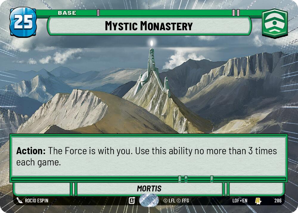 Mystic Monastery (286) (Hyperspace) (286) [Legends of the Force] | Shuffle n Cut Hobbies & Games
