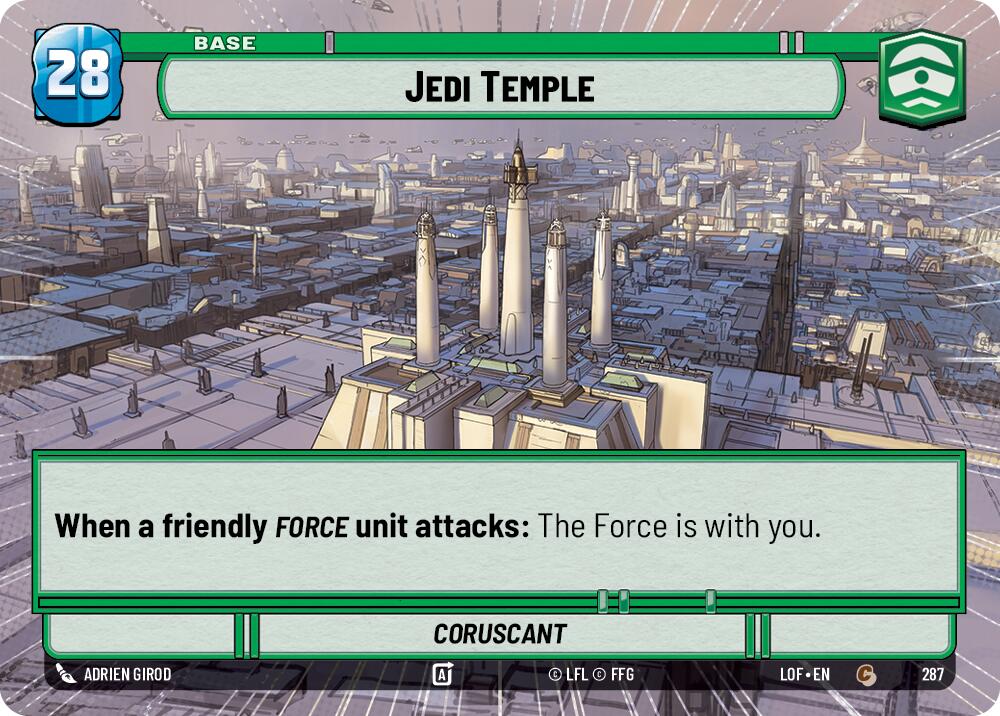 Jedi Temple // Experience (287 // t01) (Hyperspace) (287 // T01) [Legends of the Force] | Shuffle n Cut Hobbies & Games