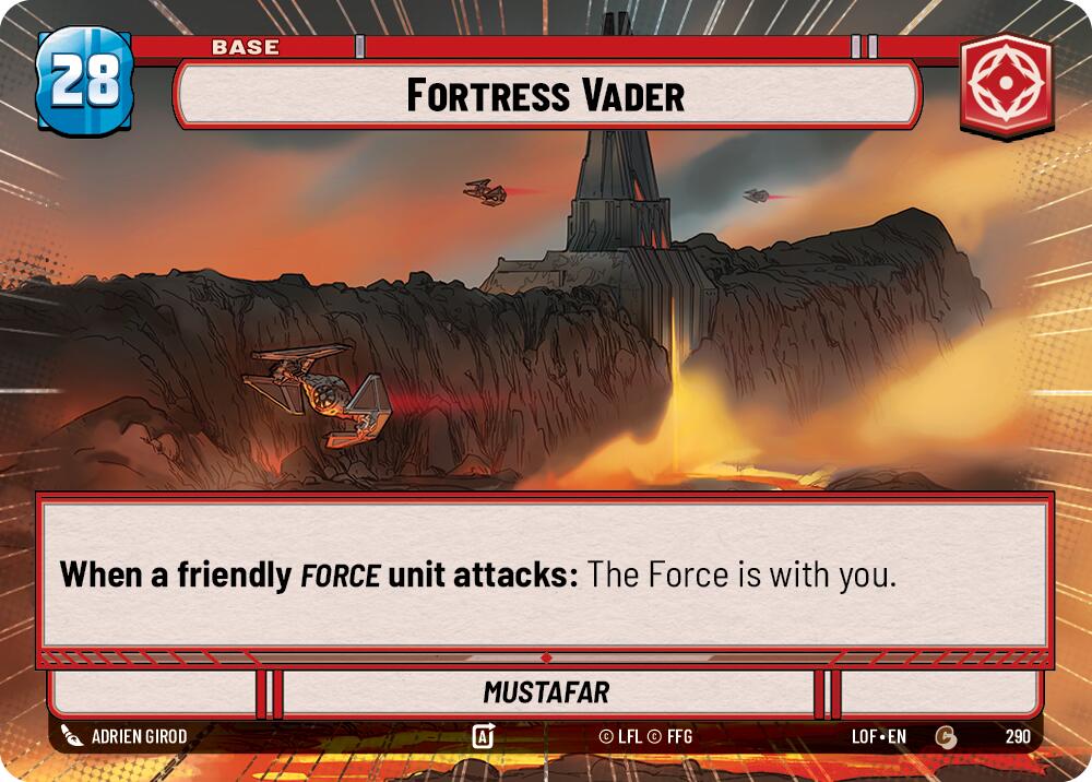 Fortress Vader // Force (290 // T06) (Hyperspace) (290 // T04) [Legends of the Force] | Shuffle n Cut Hobbies & Games