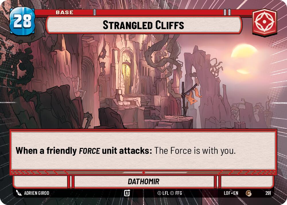 Strangled Cliffs // Experience (291 // t04) (Hyperspace) (291 // T04) [Legends of the Force] | Shuffle n Cut Hobbies & Games