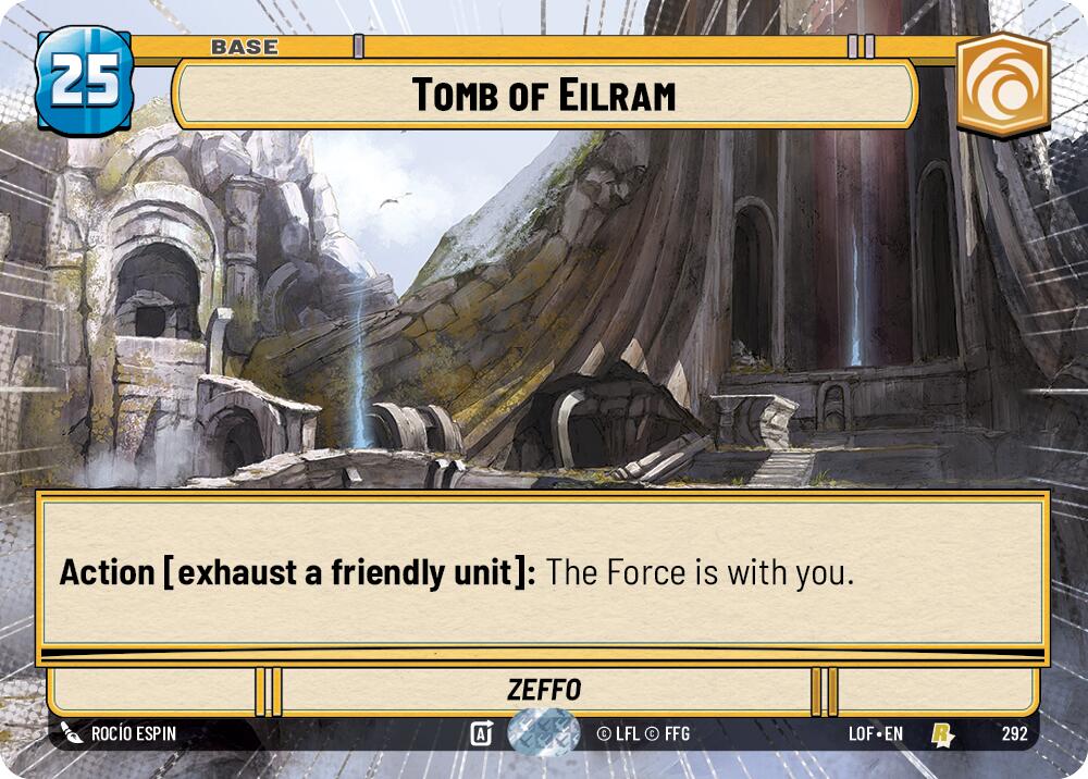 Tomb of Eilram (292) (Hyperspace) (292) [Legends of the Force] | Shuffle n Cut Hobbies & Games