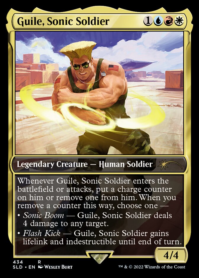 Guile, Sonic Soldier [Secret Lair Drop Series] | Shuffle n Cut Hobbies & Games