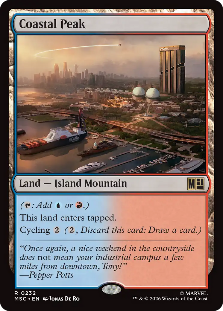Coastal Peak [Marvel Super Heroes Commander] | Shuffle n Cut Hobbies & Games