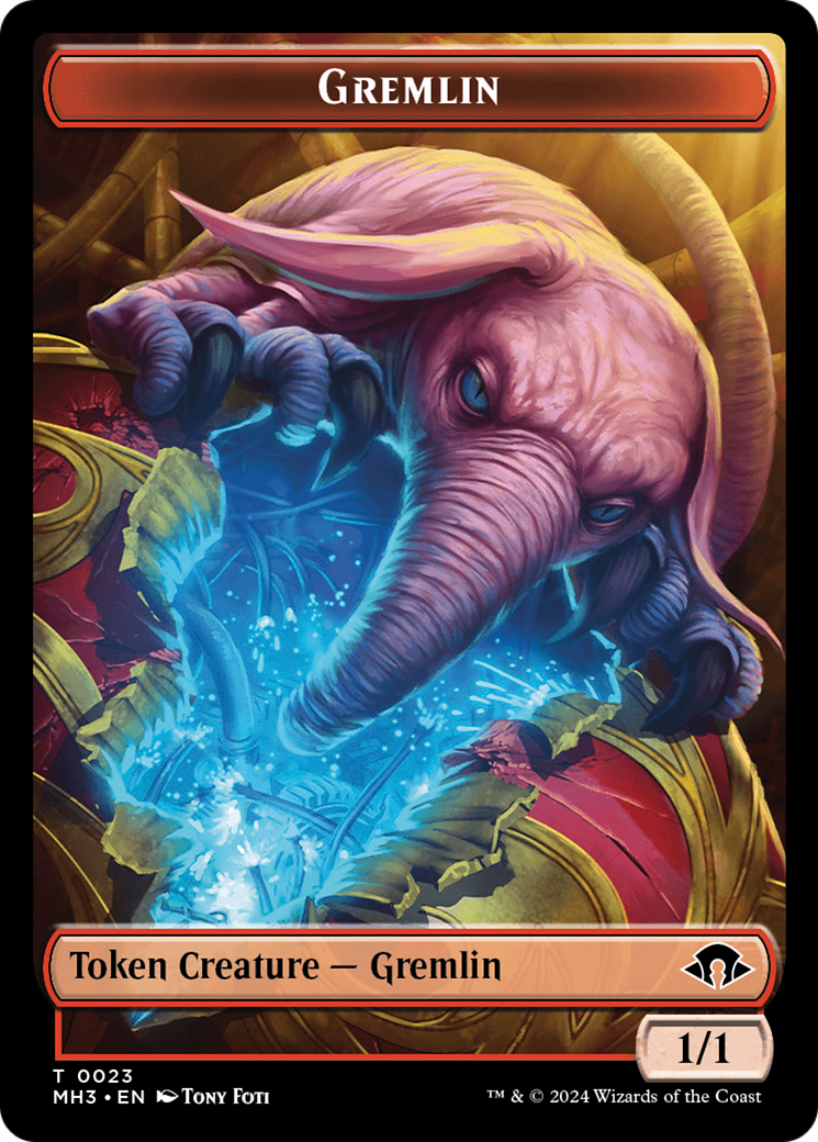 Copy // Gremlin Double-Sided Token [Modern Horizons 3 Tokens] | Shuffle n Cut Hobbies & Games