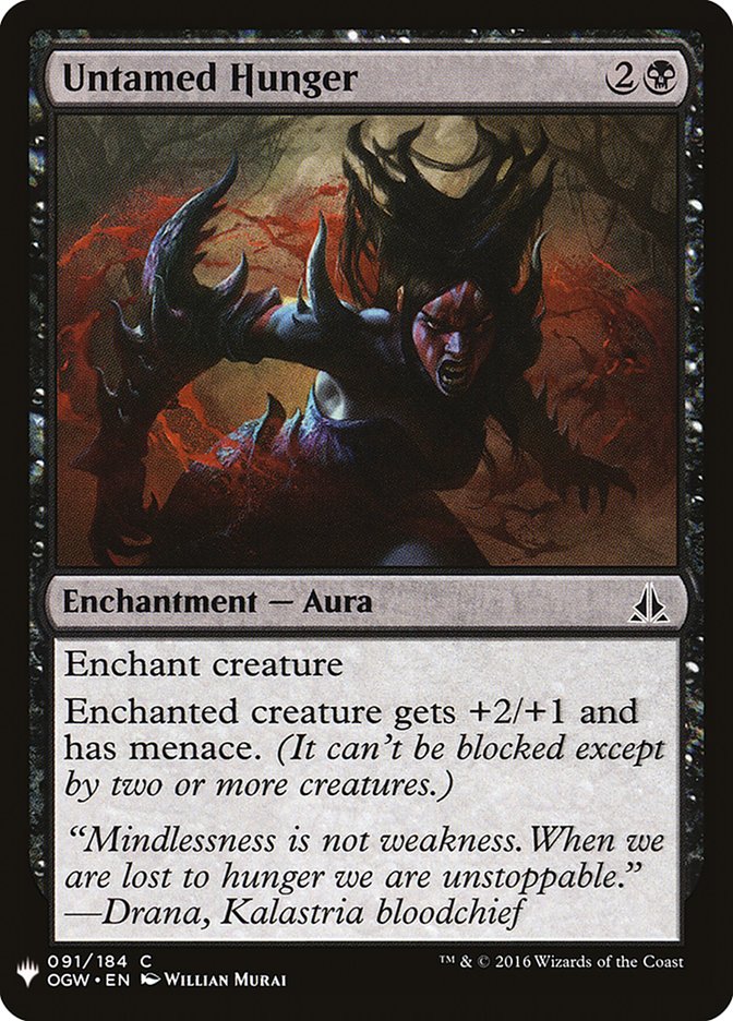 Untamed Hunger [Mystery Booster] | Shuffle n Cut Hobbies & Games