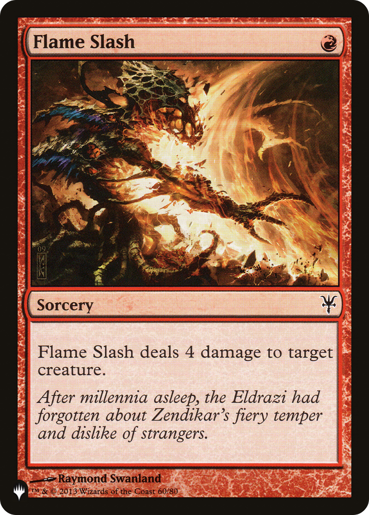 Flame Slash [The List] | Shuffle n Cut Hobbies & Games