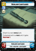 Heirloom Lightsaber (317) (Hyperspace) (317) [Legends of the Force]