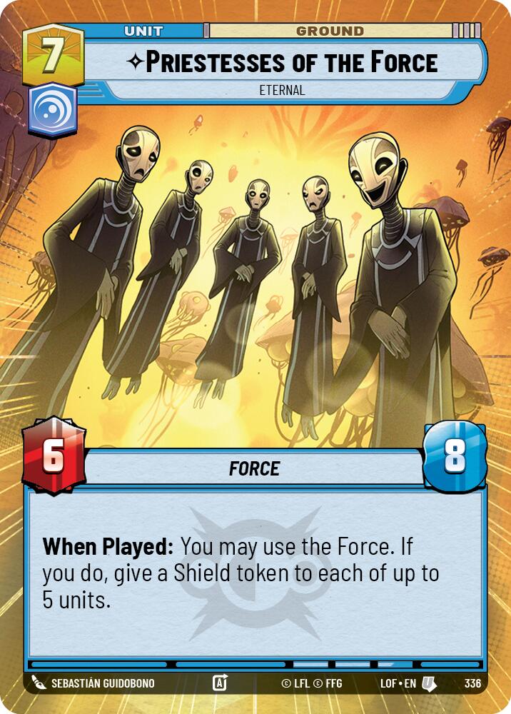 Priestesses of the Force - Eternal (336) (Hyperspace) (336) [Legends of the Force] | Shuffle n Cut Hobbies & Games