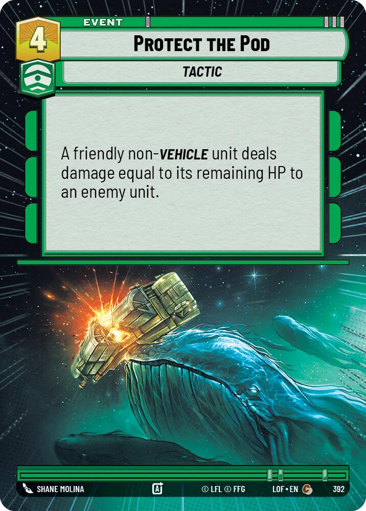 Protect the Pod (392) (Hyperspace) (392) [Legends of the Force] | Shuffle n Cut Hobbies & Games