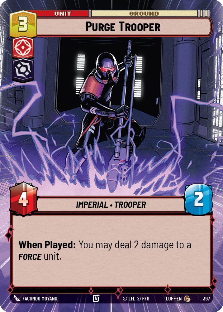 Purge Trooper (397) (Hyperspace) (397) [Legends of the Force] | Shuffle n Cut Hobbies & Games