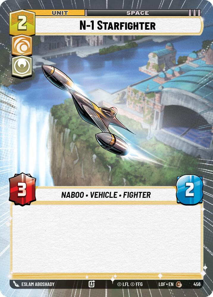 N-1 Starfighter (456) (Hyperspace) (456) [Legends of the Force] | Shuffle n Cut Hobbies & Games