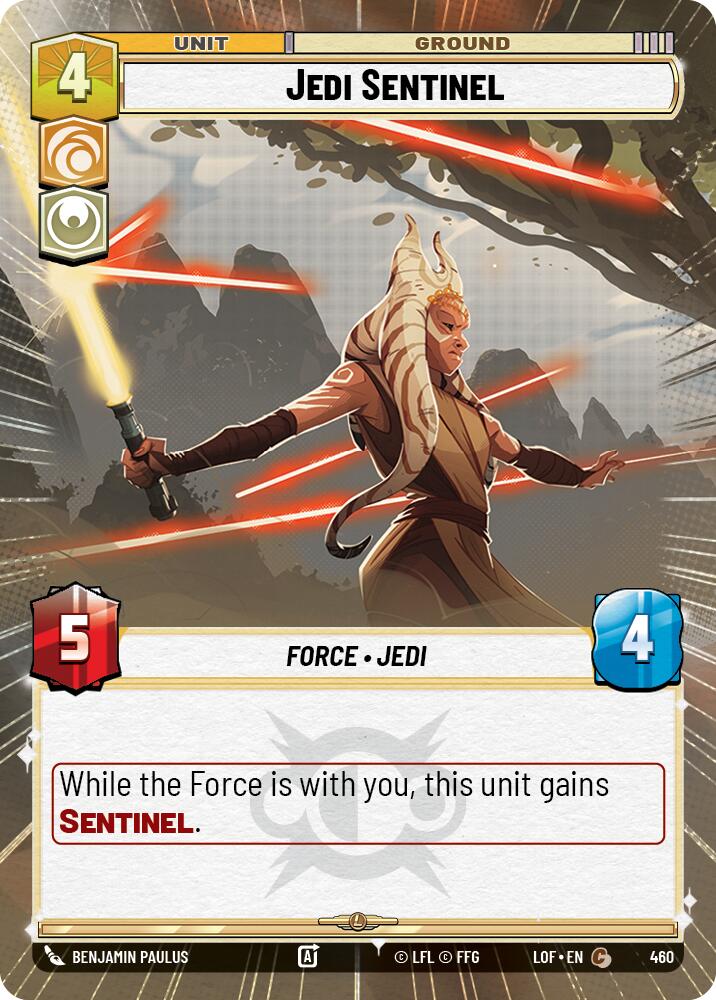 Jedi Sentinel (460) (Hyperspace) (460) [Legends of the Force] | Shuffle n Cut Hobbies & Games