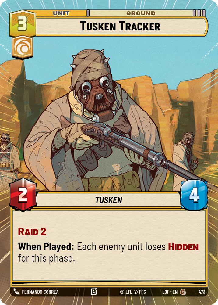 Tusken Tracker (473) (Hyperspace) (473) [Legends of the Force] | Shuffle n Cut Hobbies & Games