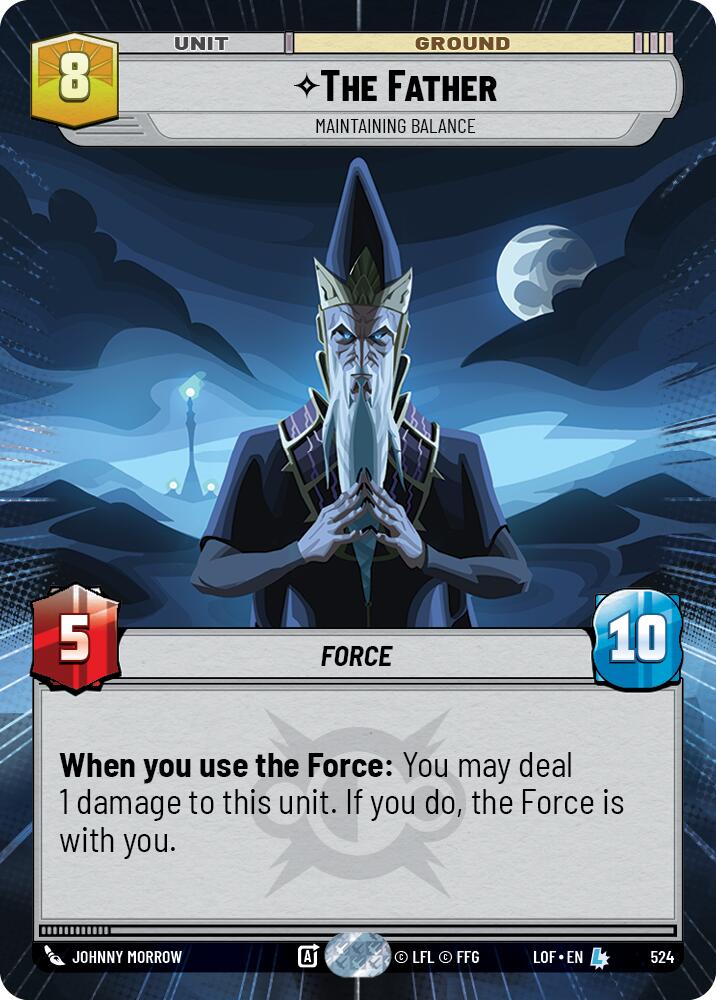 The Father - Maintaining Balance (524) (Hyperspace) (524) [Legends of the Force] | Shuffle n Cut Hobbies & Games