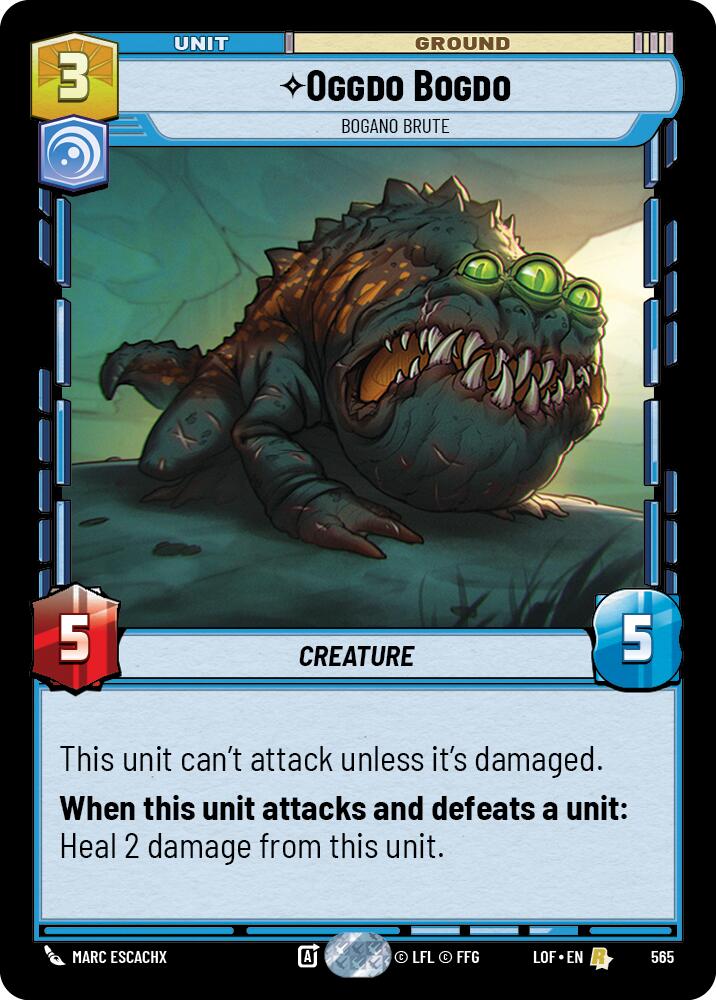 Oggdo Bogdo - Bogano Brute (565) (Foil) (565) [Legends of the Force] | Shuffle n Cut Hobbies & Games