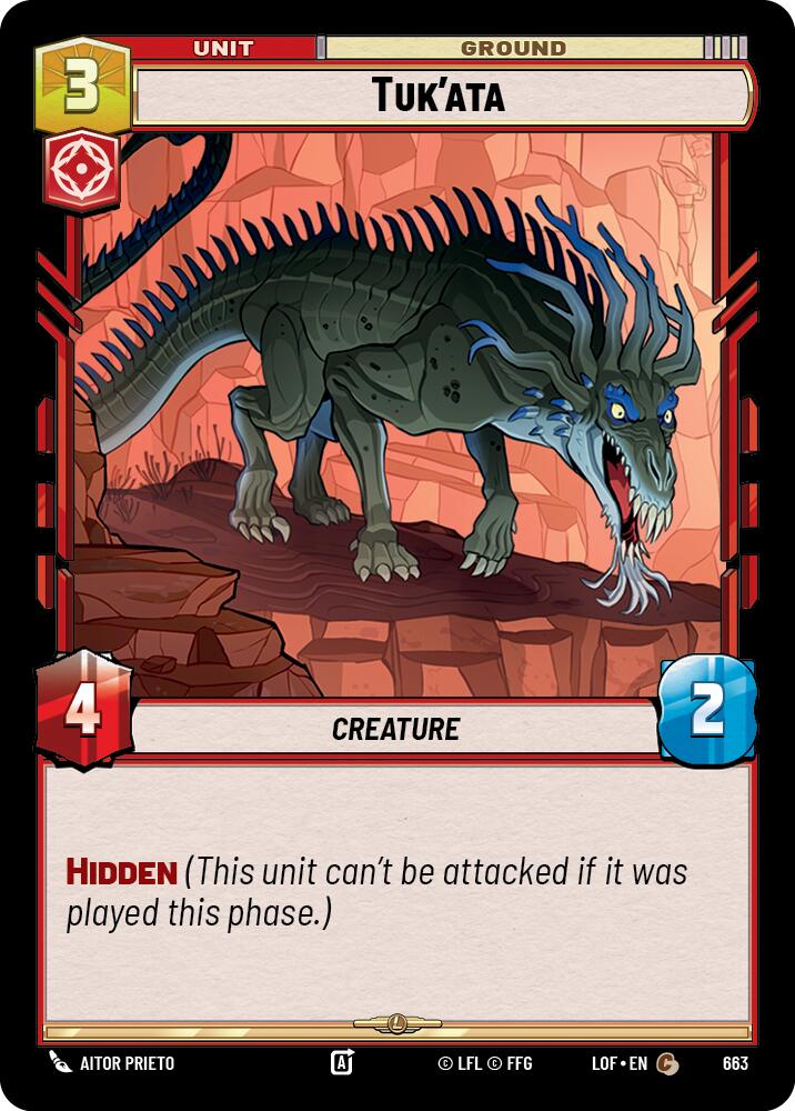 Tuk'ata (663) (Foil) (663) [Legends of the Force] | Shuffle n Cut Hobbies & Games
